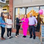 Ribbon cut at B. Radiant Wellness Ribbon cut at B. Radiant Wellness