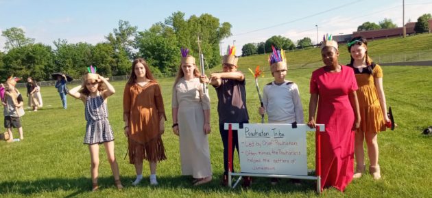 CES students create living history walk