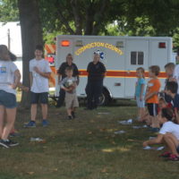 Kindergarteners learn safety tips at Safety City