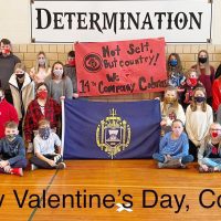 Sixth-graders write letters to midshipmen