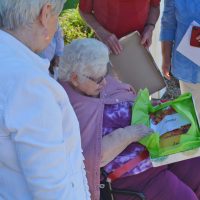 Blue Ridge Grange members celebrate 80-year member and give back