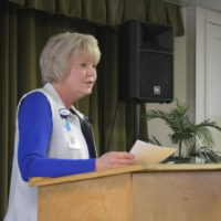 Hudson speaks at final Lenten Luncheon of the season