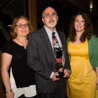 Hathaway receives Coshoctonian award at chamber dinner