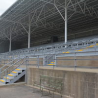 Improvements made to the grandstand