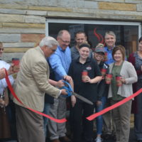 Ribbon cutting held at Coshocton Coffee Connection