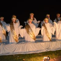 Live Nativity held in memory of those who have passed