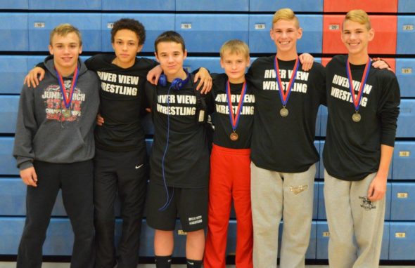 RV junior high wrestlers