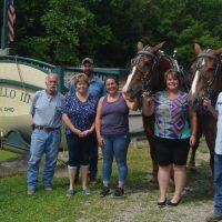 People from all over enjoy taking a ride back in time